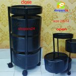 VEGEBATLE DRUM 3 SHELF BLACK - Image 2