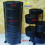 VEGEBATLE DRUM 5 SHELF BLACK - Image 2