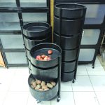 VEGEBATLE DRUM 5 SHELF BLACK - Image 3