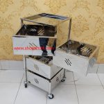 SKB VEGEBATLE DRUM 4 SHELF SQUARE - Image 2