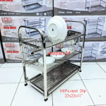 SKB DISH RACK 20 PLATE 3 SHELF