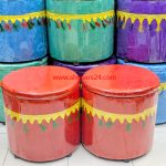 Round Shape 2 pcs Tool Red