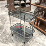 Tea and serving trolly  (Blue 2-2) Capsul Pipe - Image 2